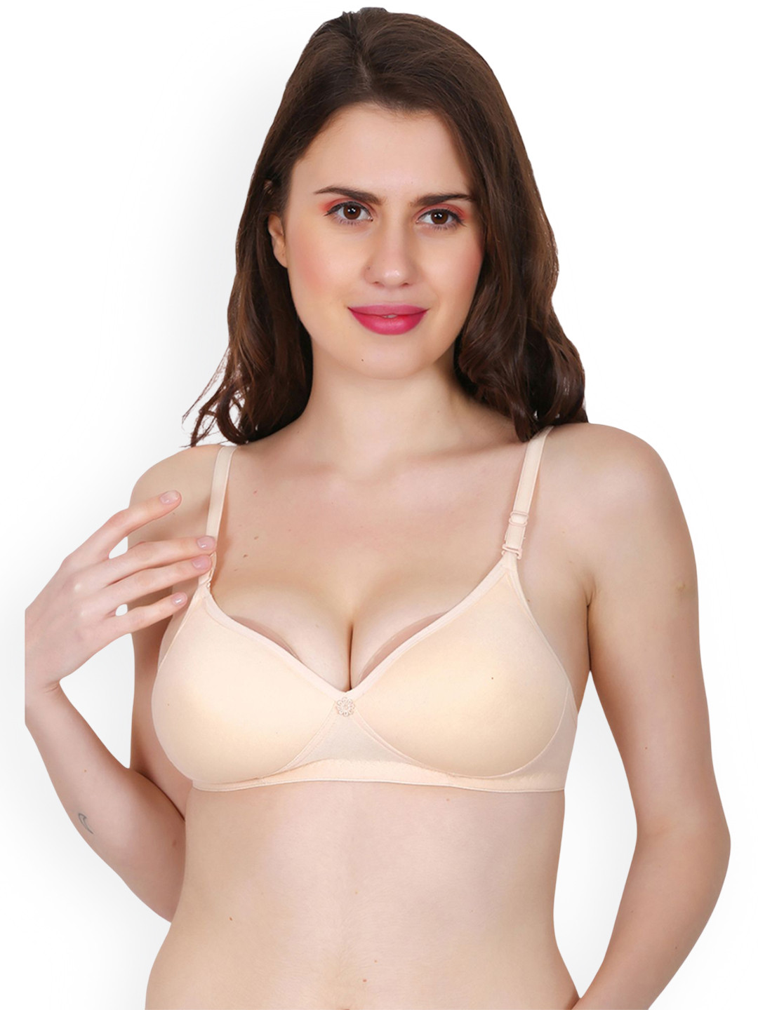 chia fashions Padded Lingerie Set - CHFS-PAD-BEIGE-30B