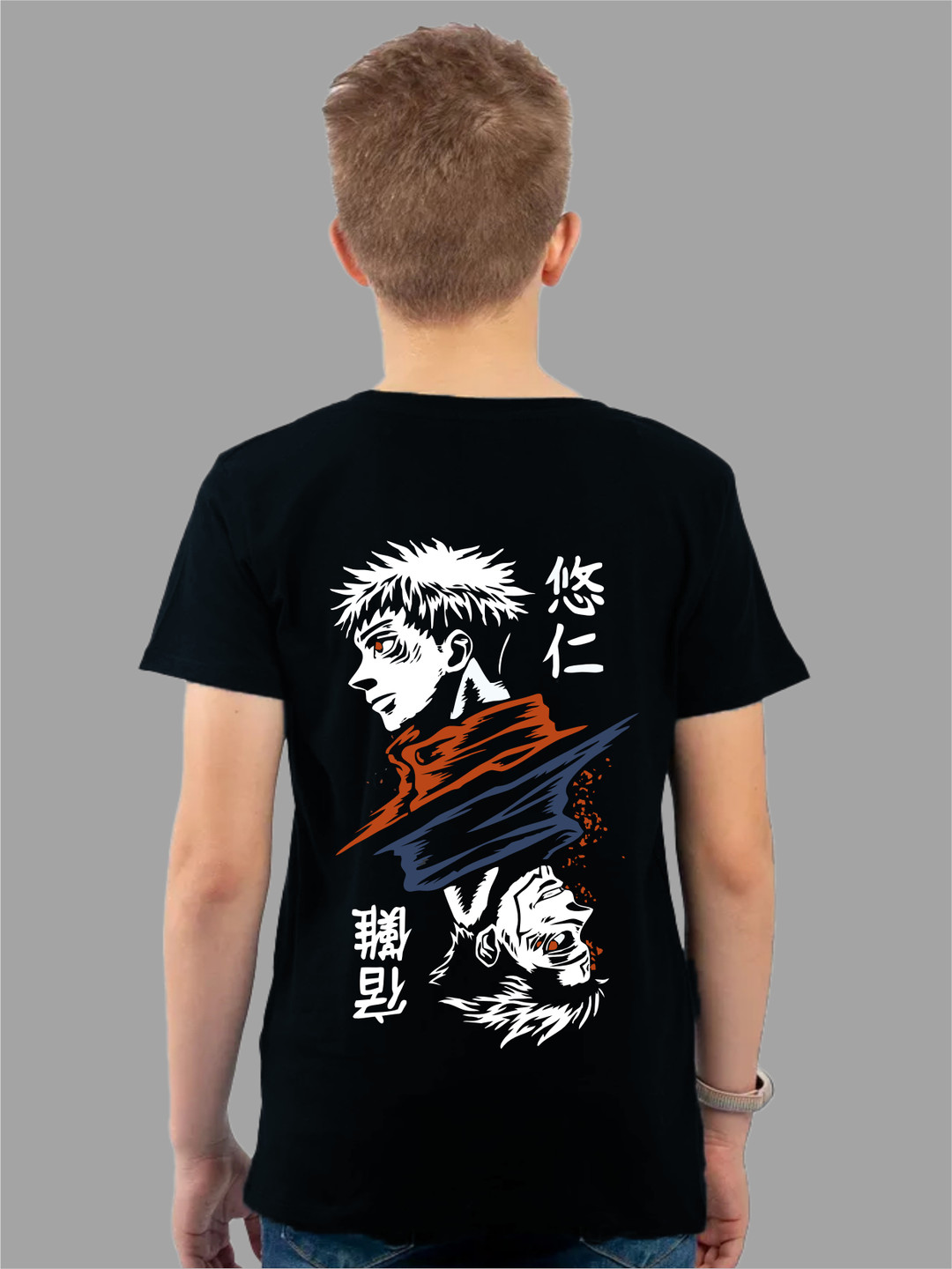 Uniplanet store Boys Regular Fit Graphic Printed Round Neck Cotton T-shirt