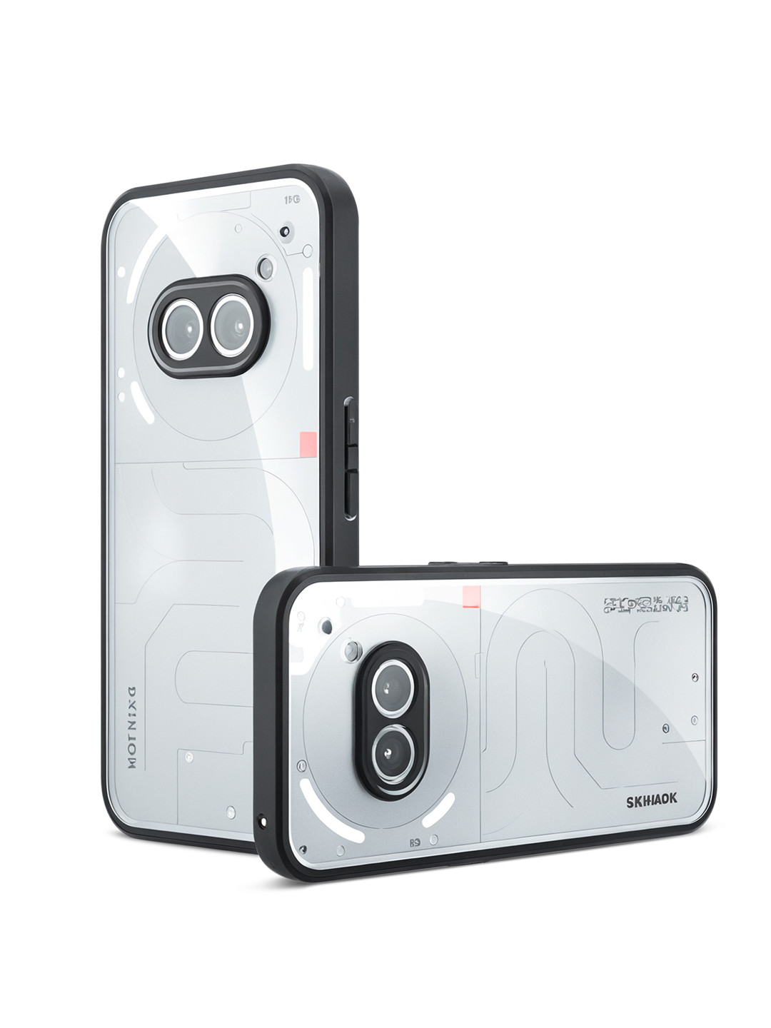 DailyObjects Solid Frosted Clear Nothing Phone (2a) Back Case