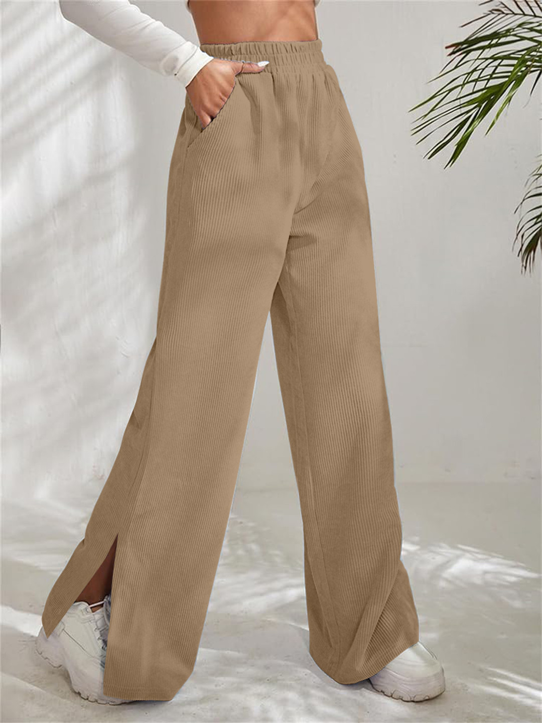 Kalika Women Loose Fit Parallel Trousers