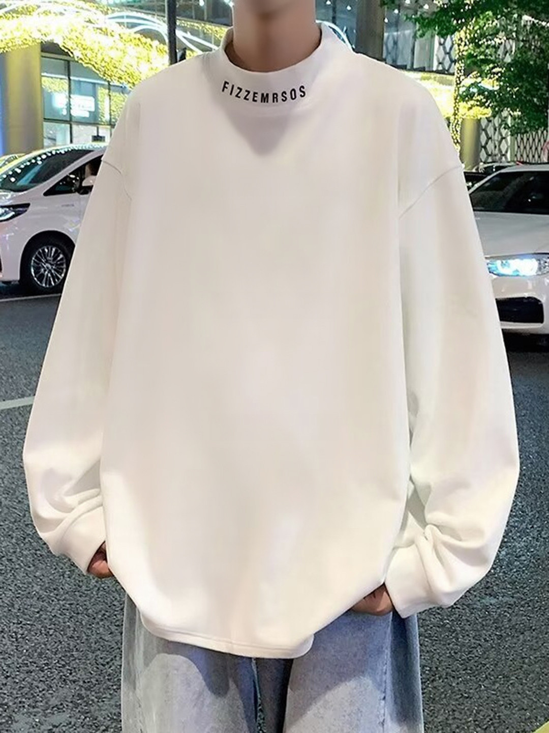 HERE&NOW Men Longline Sweatshirt