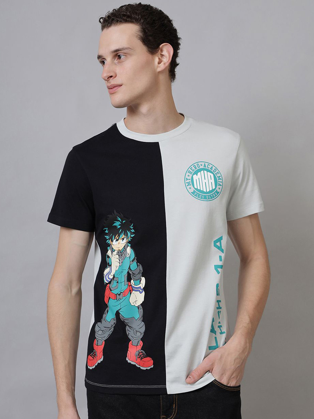 Free Authority My Hero Academia Anime Printed Regular Tshirt