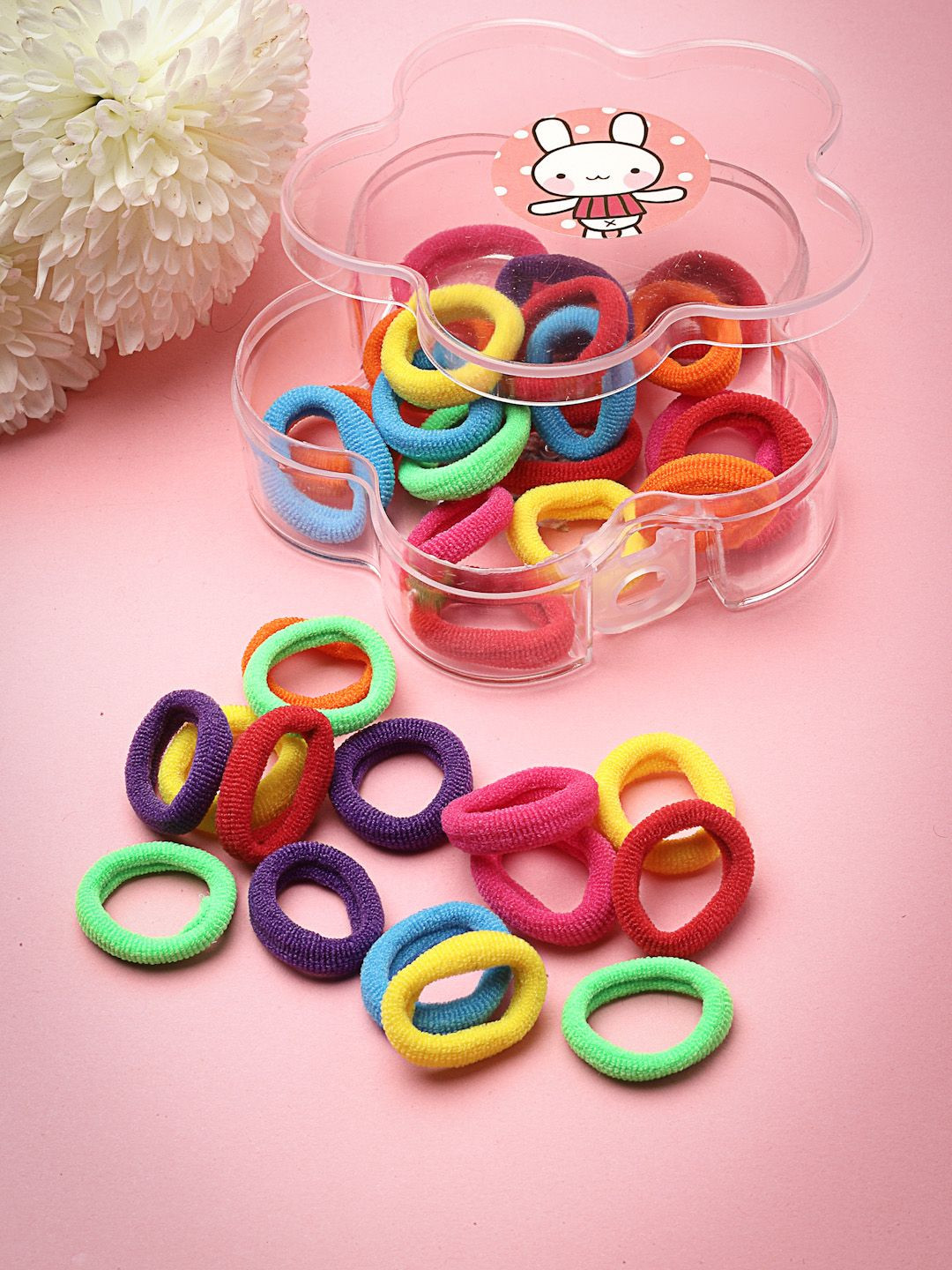 Stoln Girls Hair Accessory Set of 30 Rubber Bands
