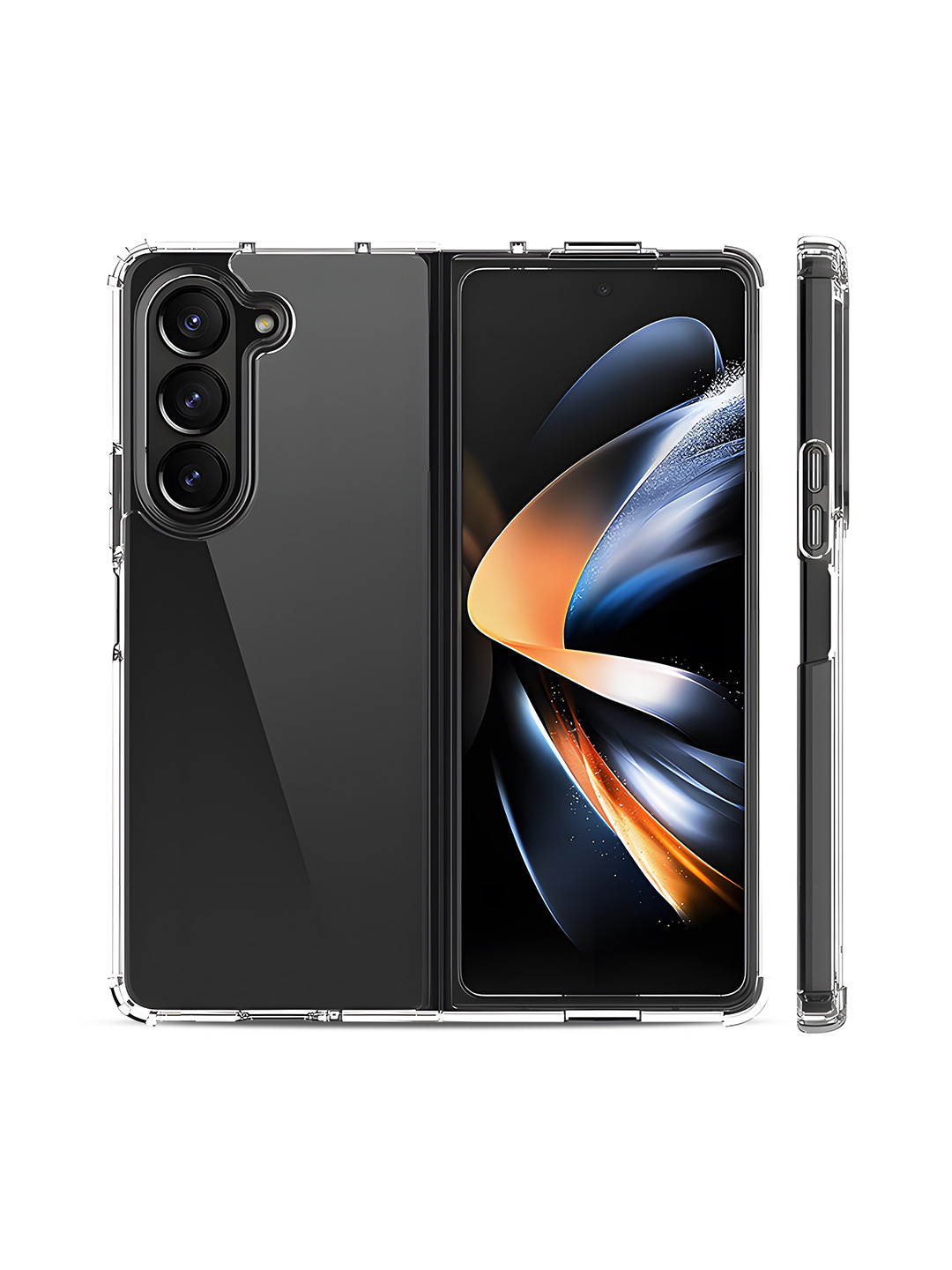 DailyObjects Clear Samsung Galaxy Z Fold 5 Back Case