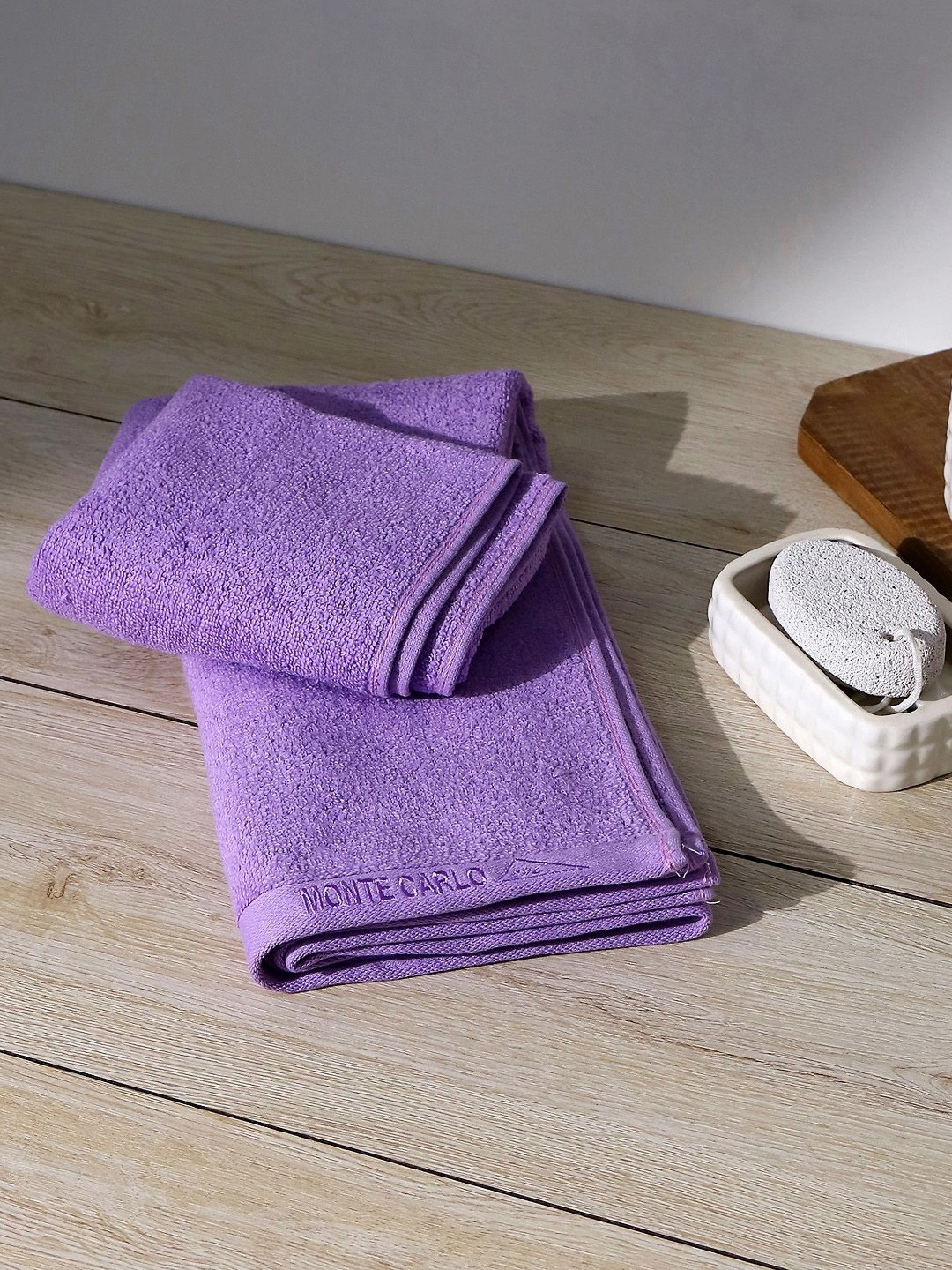 Monte Carlo Oslo Purple Pure Cotton 350 GSM Bath Towel
