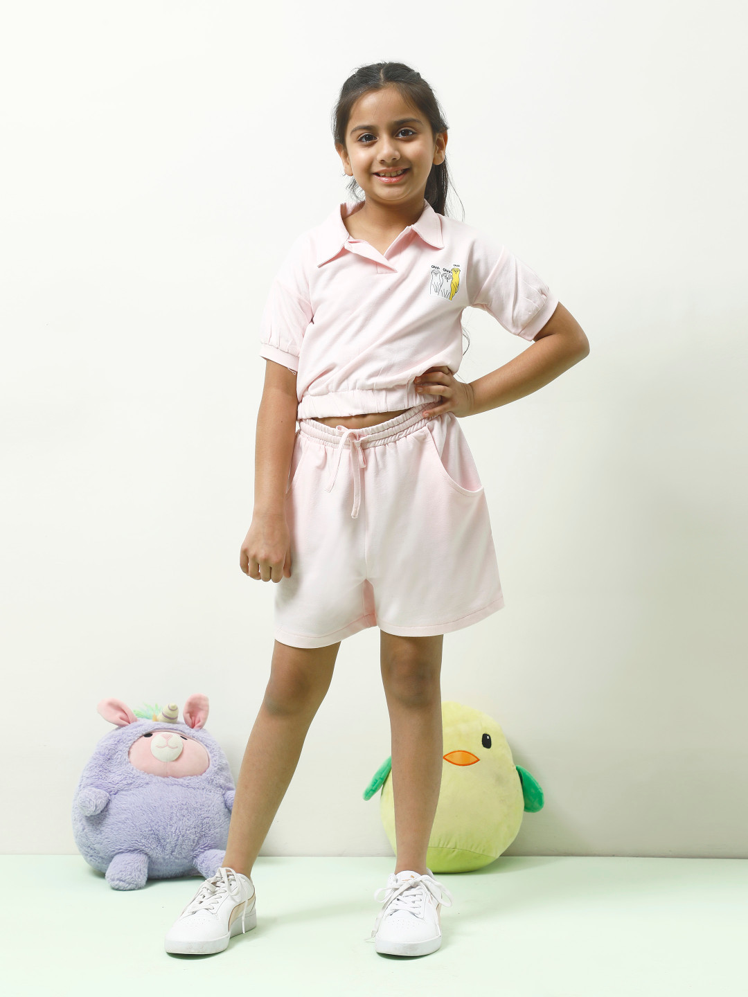 Athena Girls T-shirt With Short