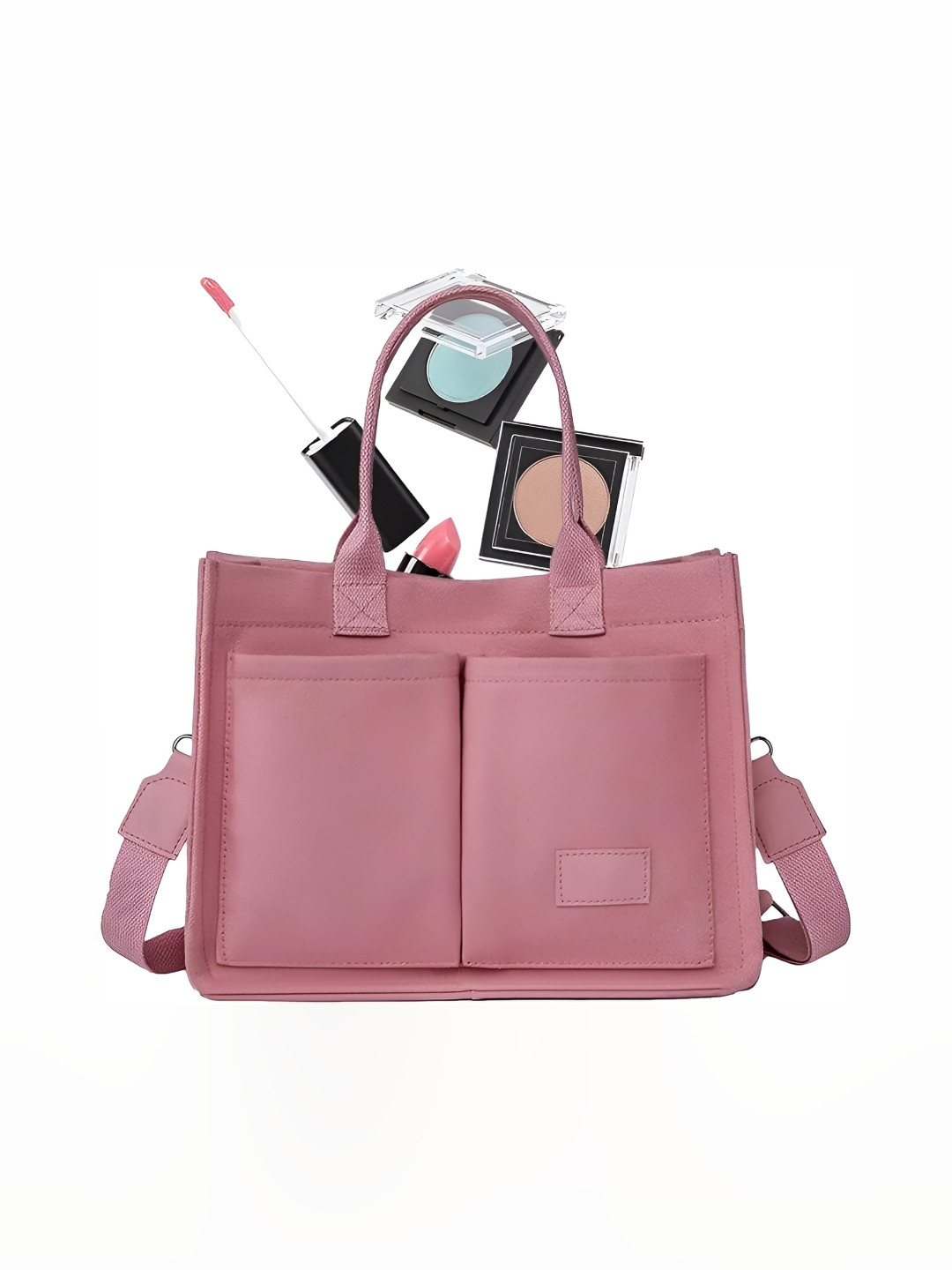 Deoxys Canvas Detachable Sling Strap Tote Bag