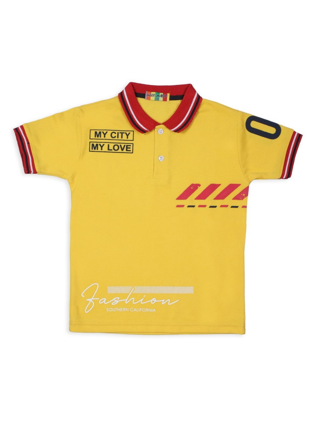 Little Marco Boys Polo Collar T-shirt
