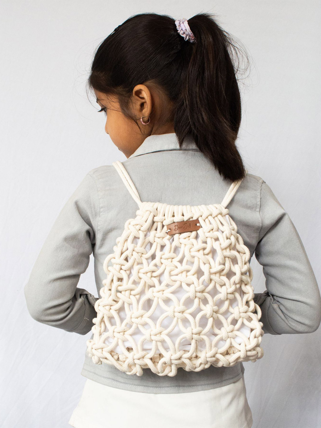 DECORDILL Girls Off-White Backpack