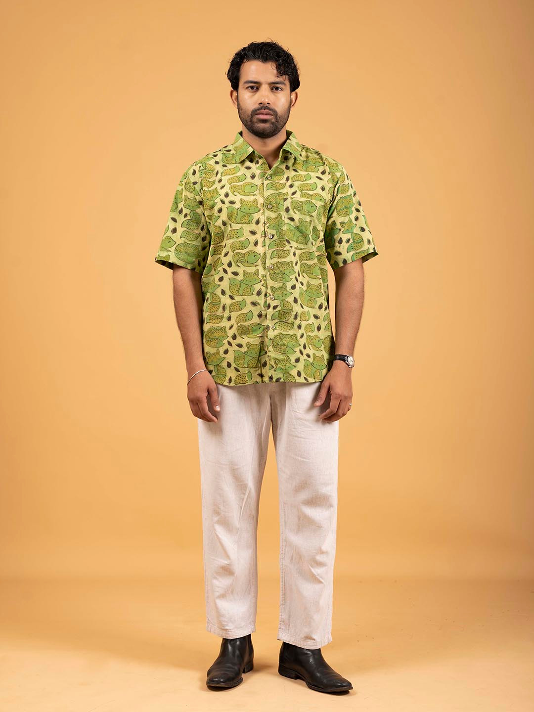 SPARSA Men Standard Opaque Printed Casual Shirt