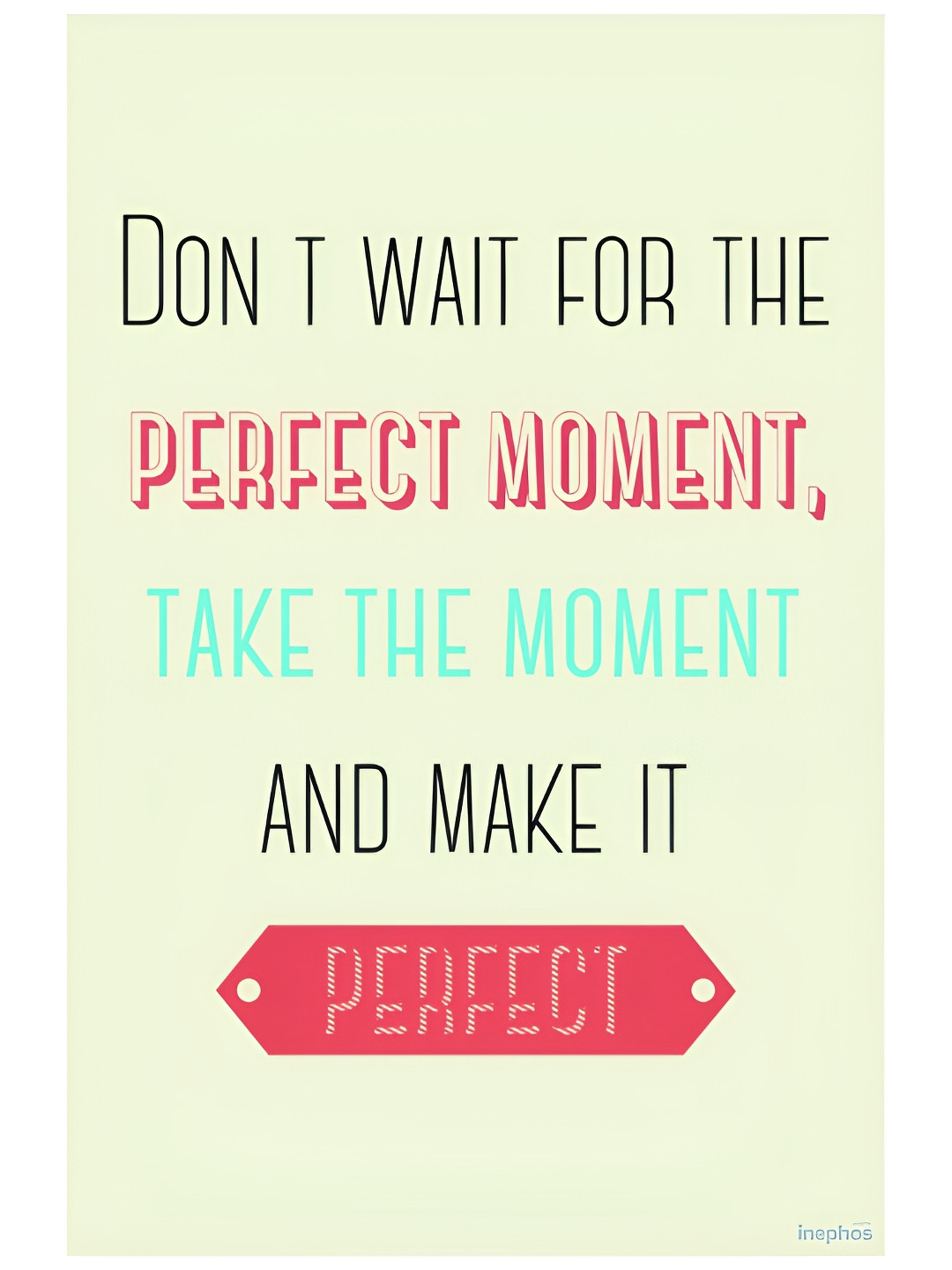 Inephos Yellow & Pink Abstract Paper Posters