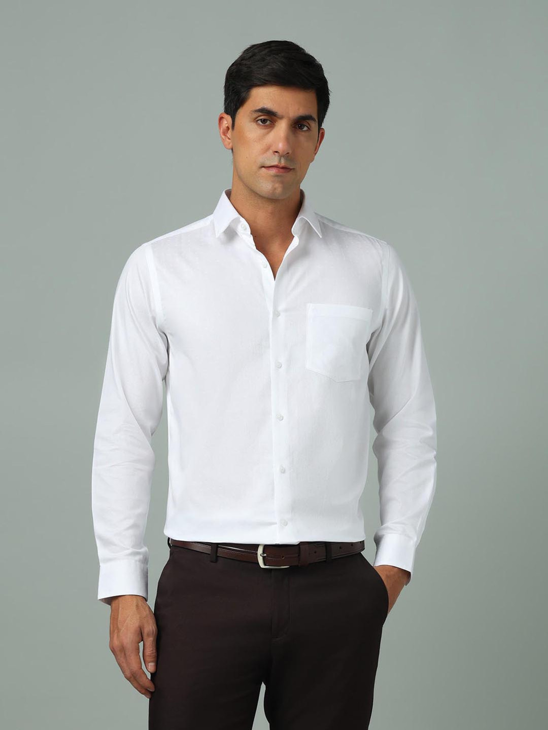 Arrow Iconic Liberty Classic Regular Fit Solid Shirt