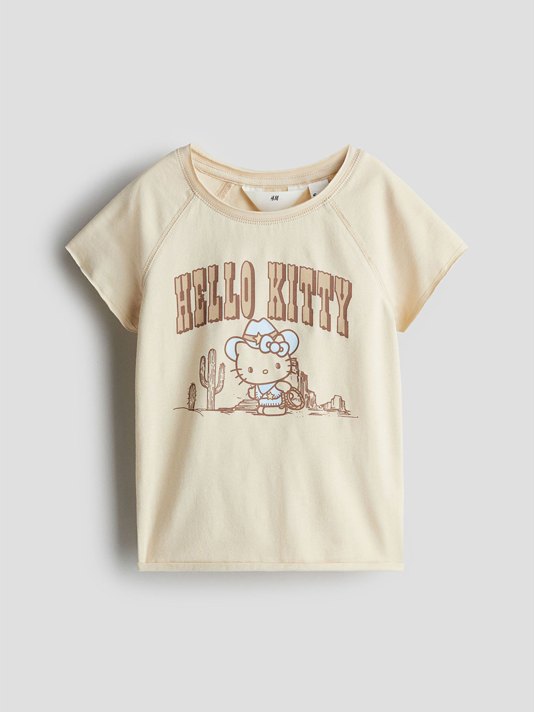 H&M Print-motif Jersey Top