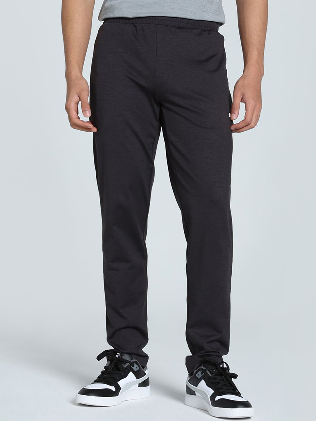 Puma Cloudspun Men Brand Logo Printed Mid Rise Training Pants