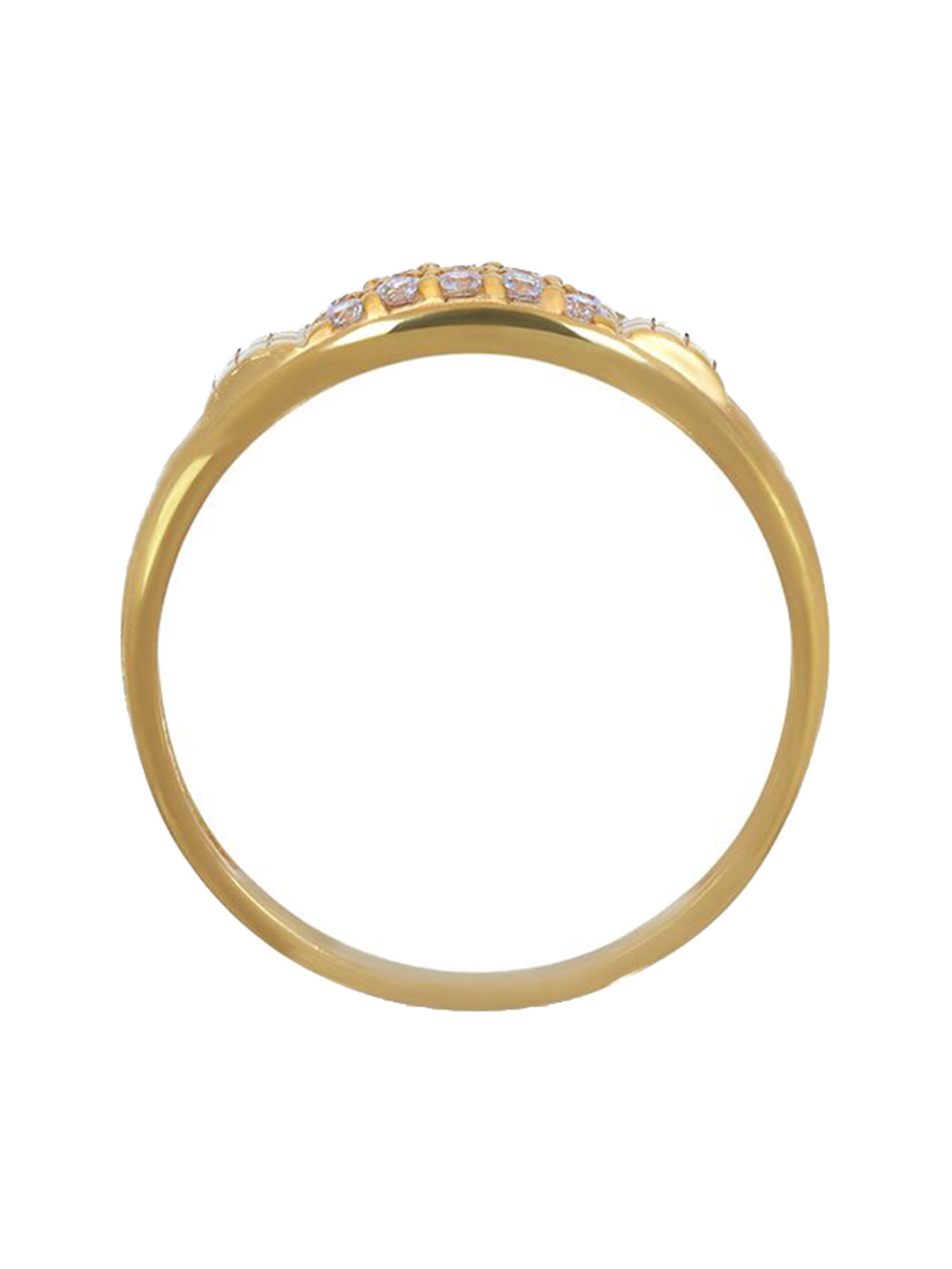 BHIMA 22K BIS Hallmark 916 Purity Yellow Gold Designer Matte Ring for Men