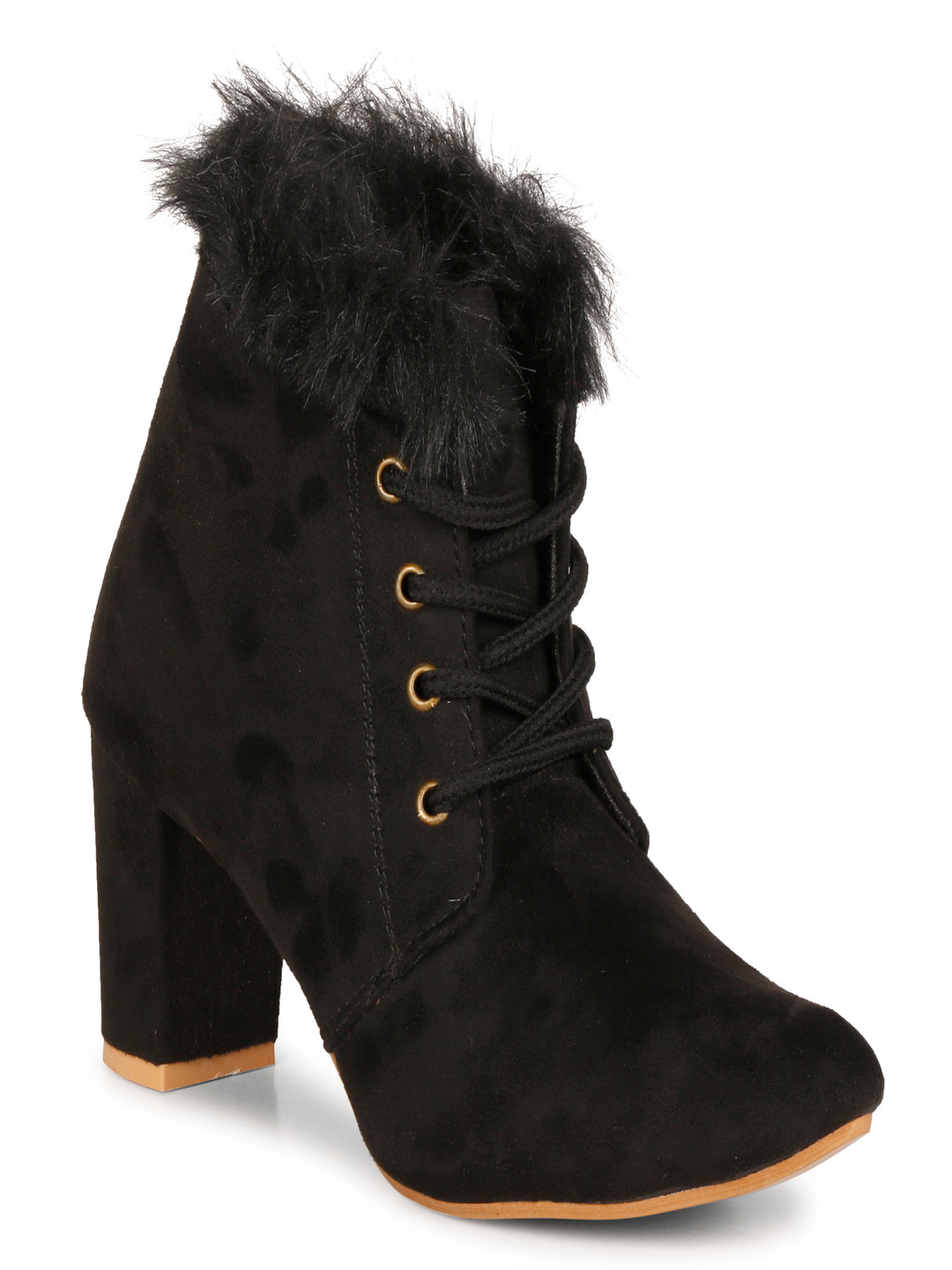 Commander Shoes Women Block Heeled Regular Boots