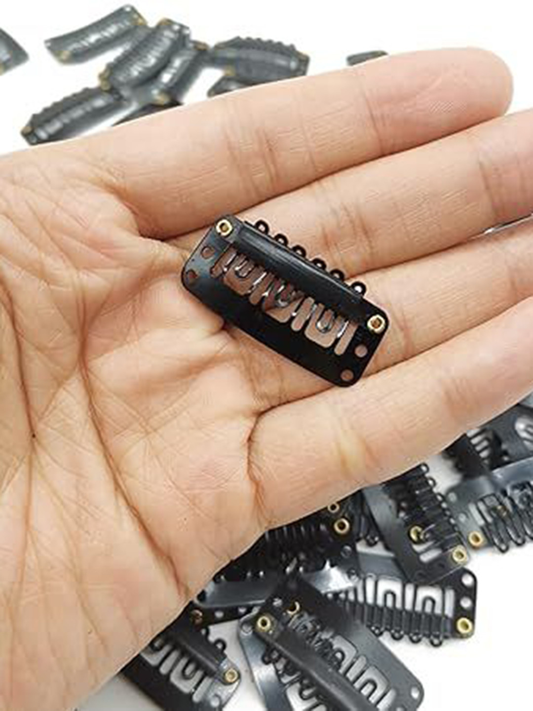 D-Divine Set Of 12 Hair Patch Tic Tac Clip