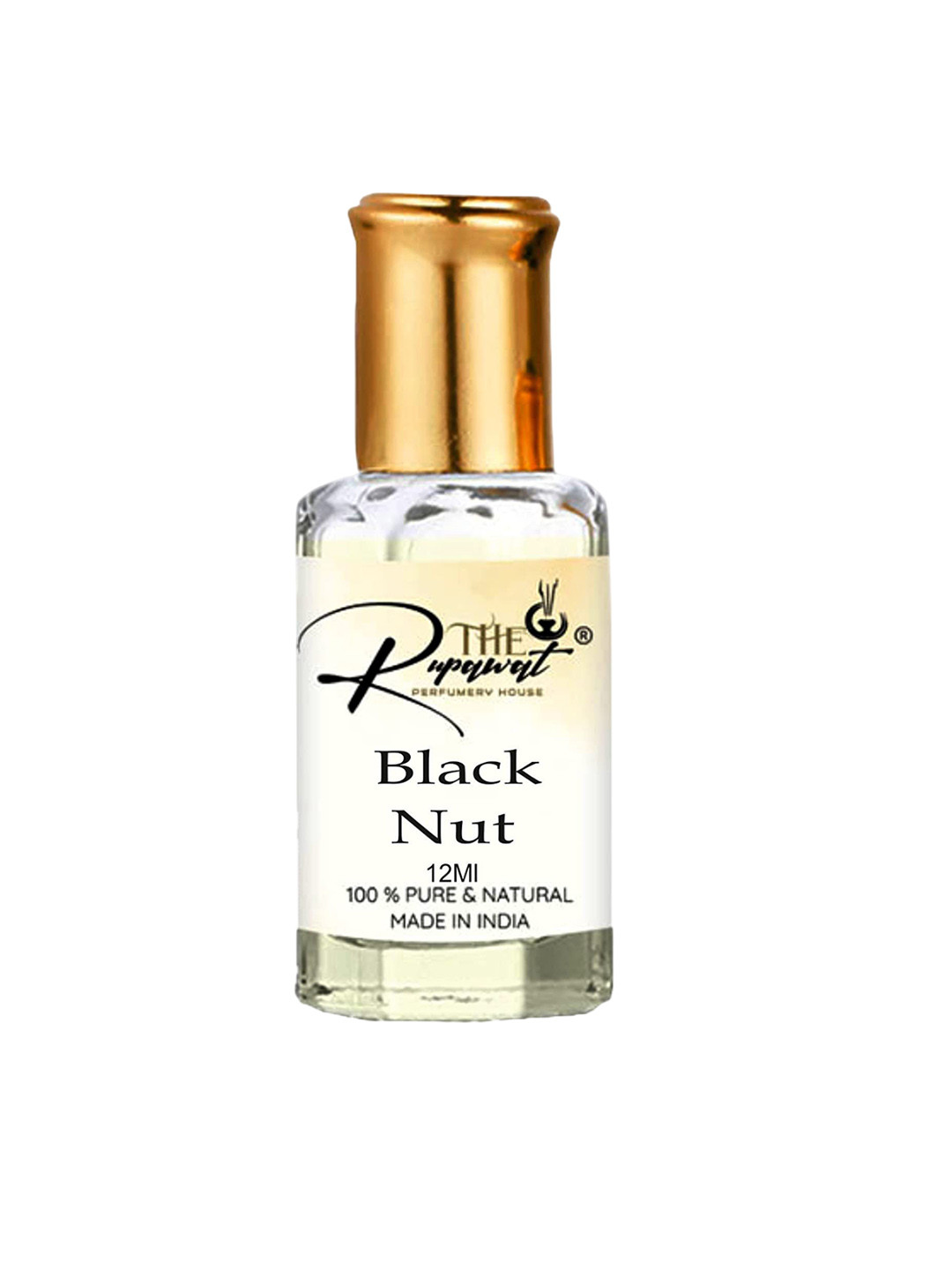 THE RUPAWAT Perfumery House Black Nut Natural & Alcohol-Free Attar - 12 ml
