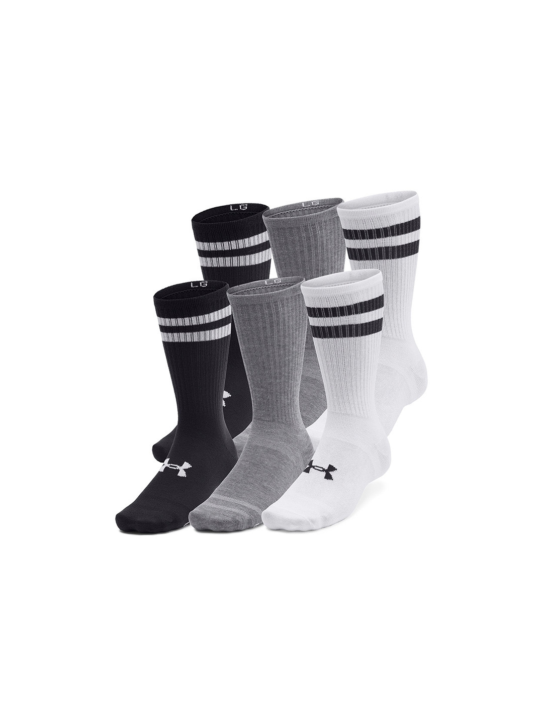 UNDER ARMOUR Essential 6-Pack Crew Socks