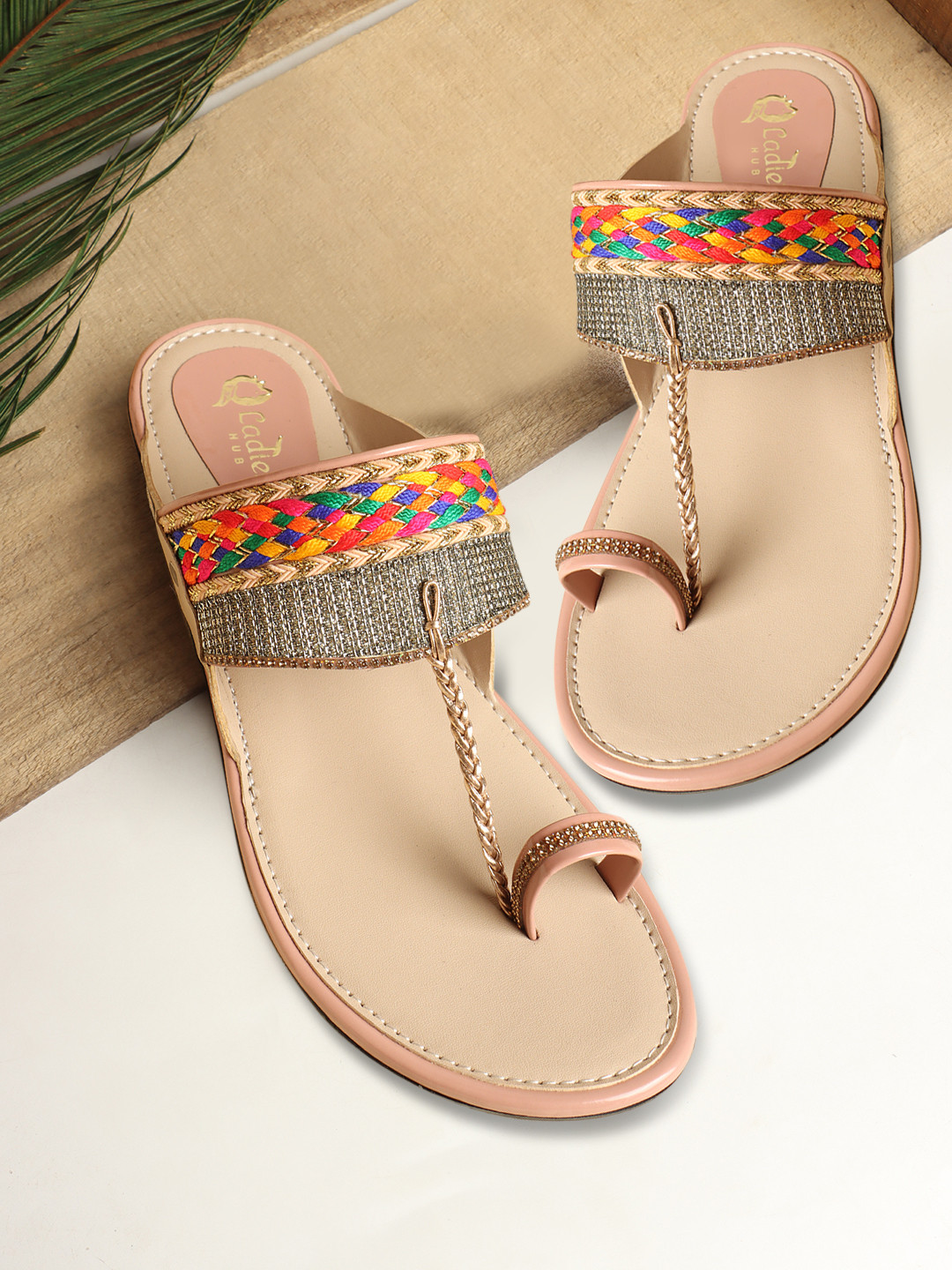 Ladies Hub Women One Toe Flats