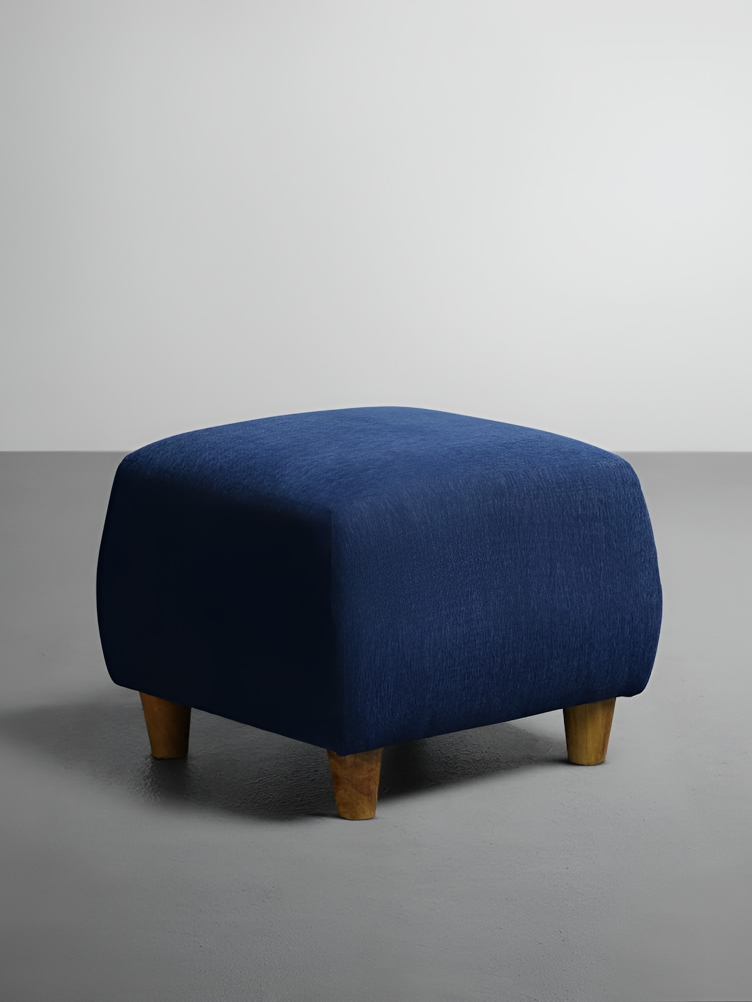 Sleepyhead Yolo Berry-Blue 1 Seat Ottoman-Fabric