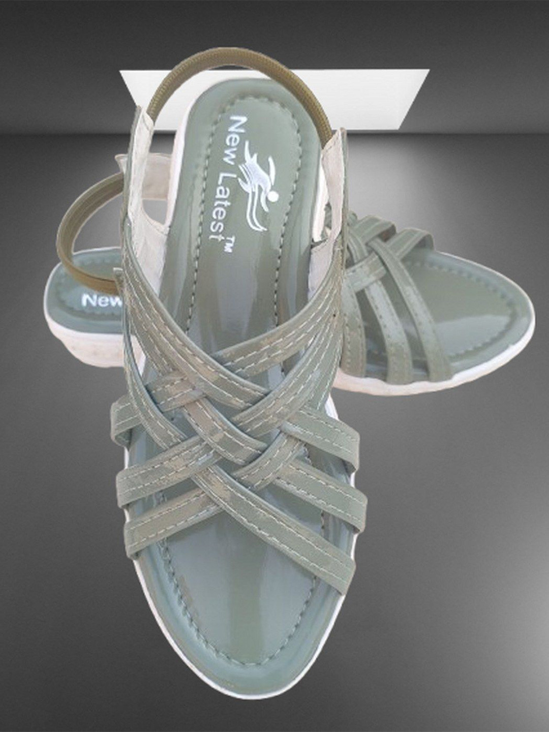 BAESD Girls Open Toe Flats