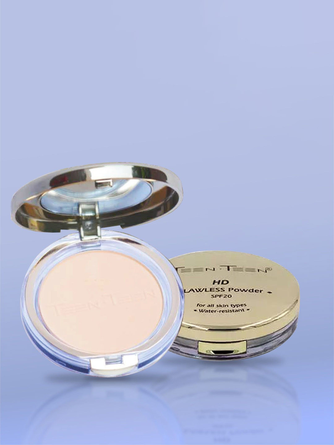 TEEN TEEN COSMETICS HD Flawless Compact Powder With SPF 20+++ - 14 g - Light Ivory