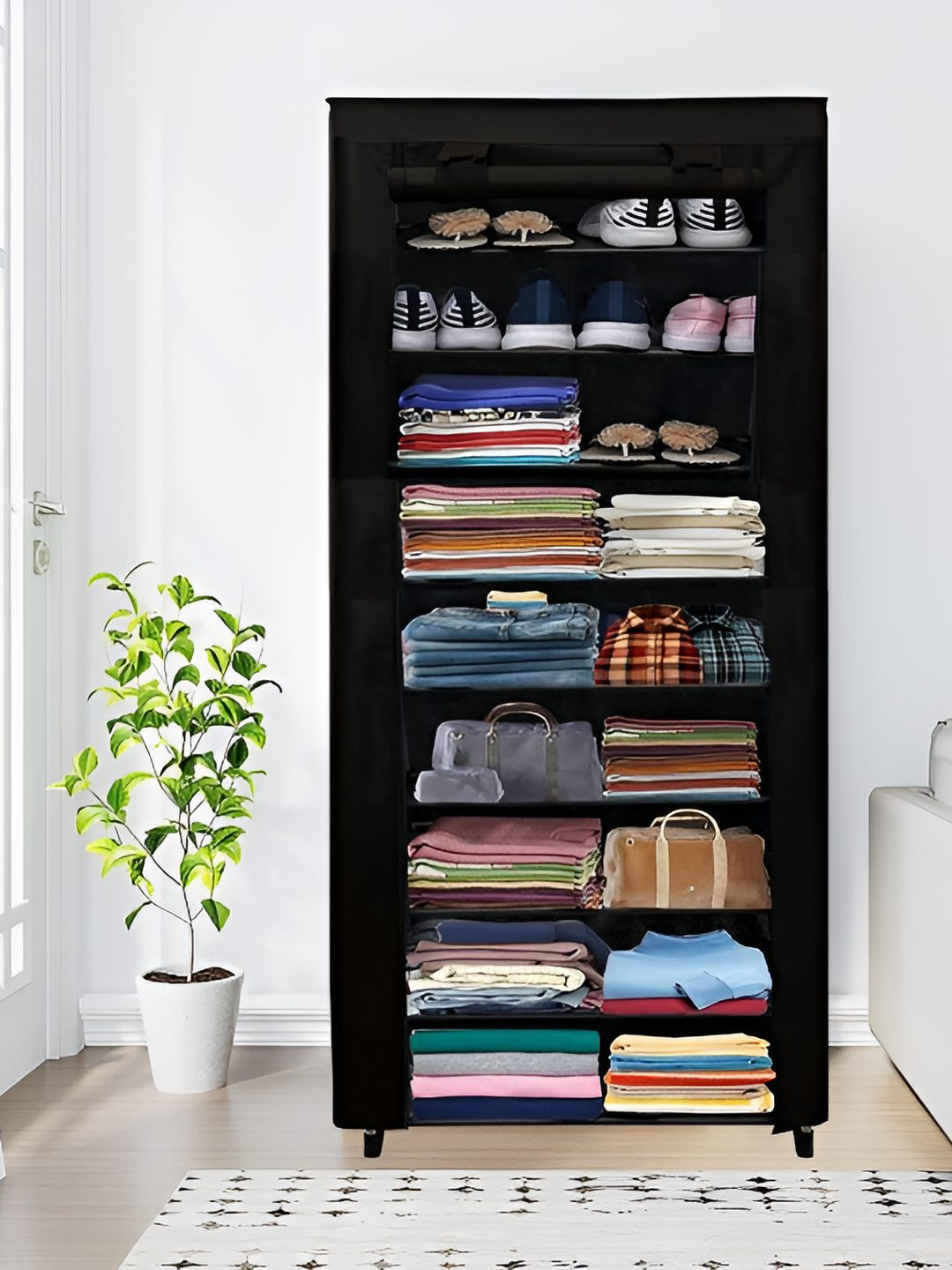 Urban Choice 9-Tier Rectangle ShoeRack