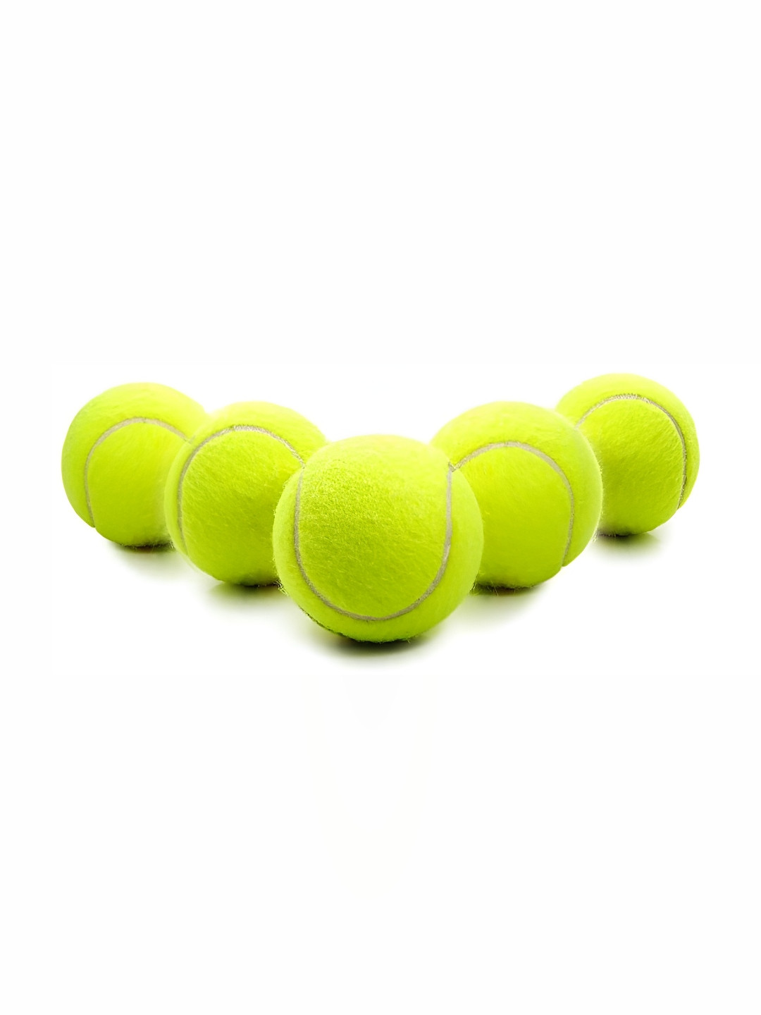 HackerX 5-Pc Fuzzy Sports Tennis Balls