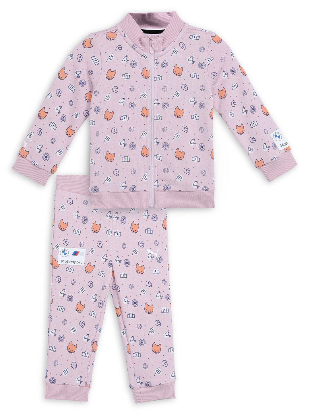 Puma BMW M Motorsport Boys Printed Sweatshirt With Jogger