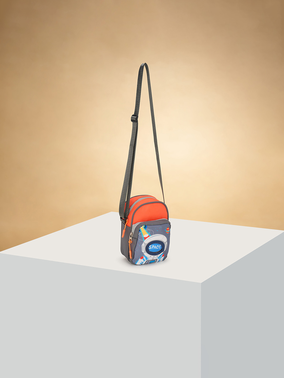 Pantaloons Junior Boys Graphic Printed Crossbody Sling Bag