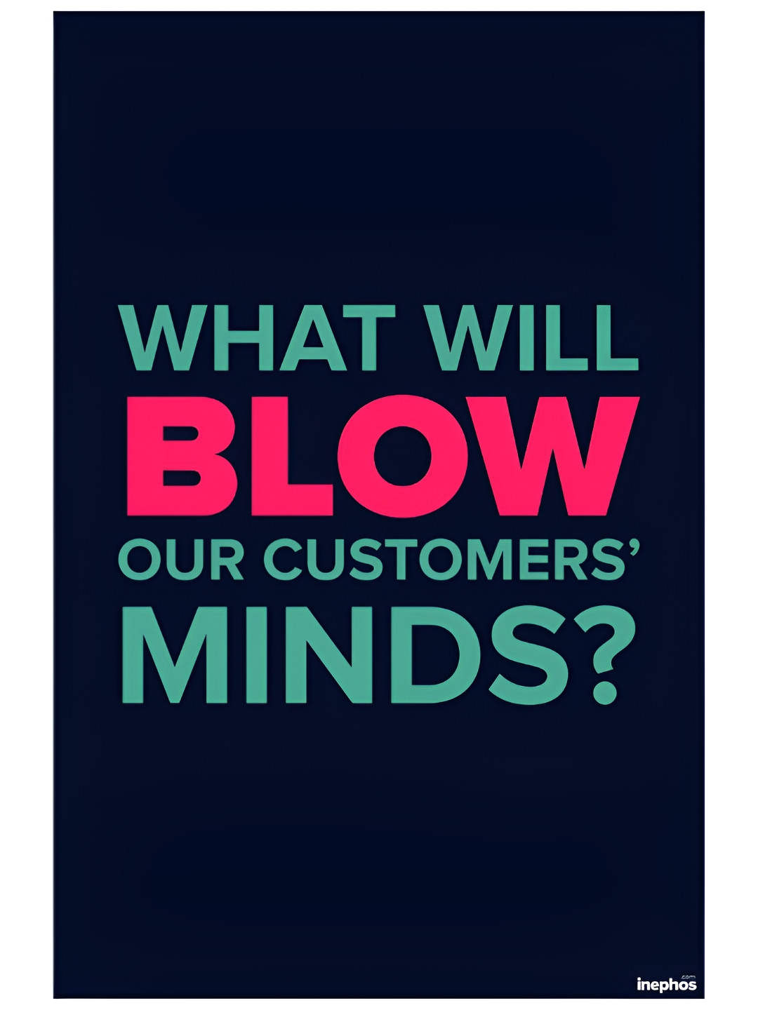 Inephos Black & Green Abstract Paper Posters