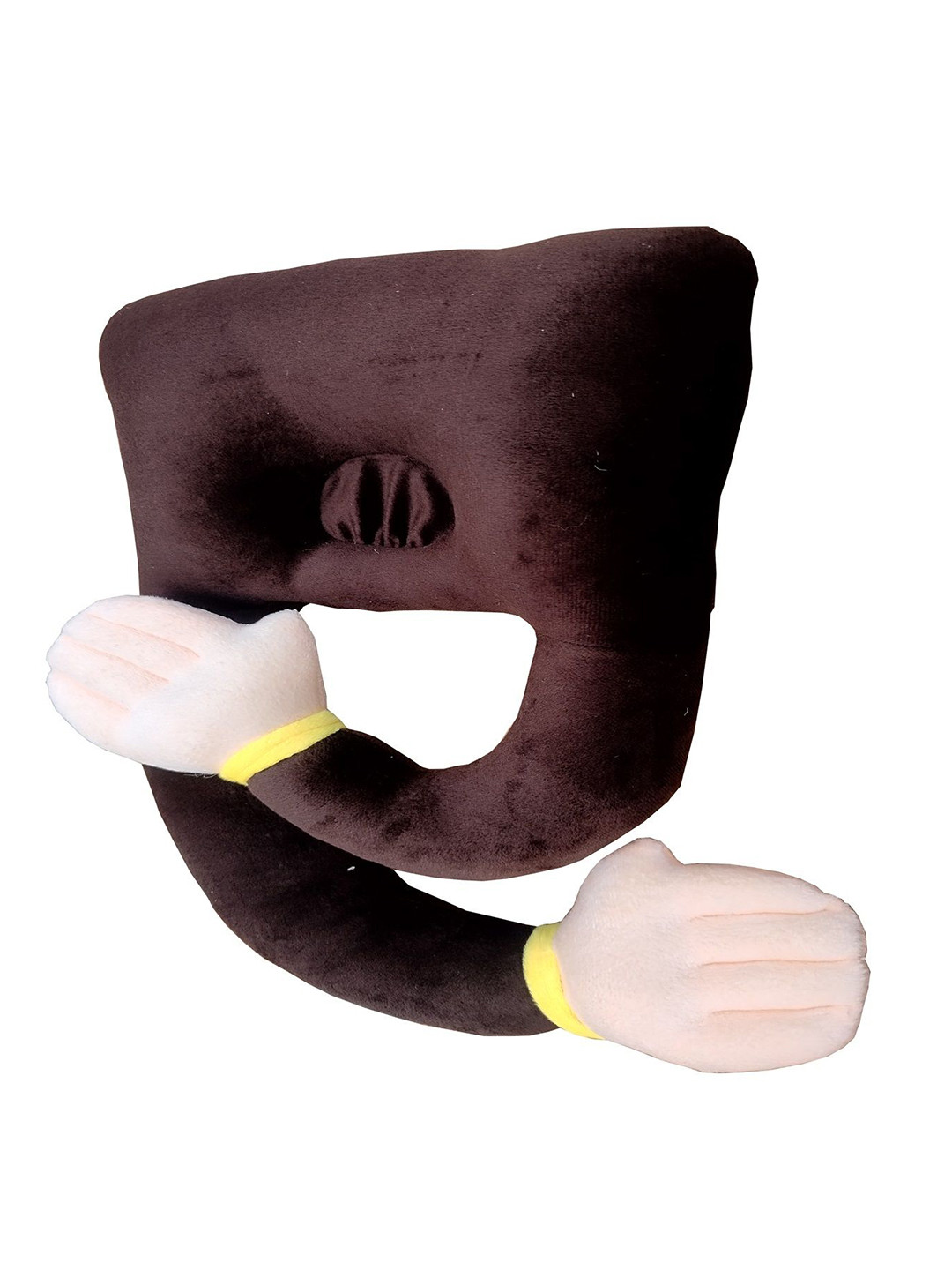 MUREN Infants Brown Baby Hugging Pillow Safety Backcoverage