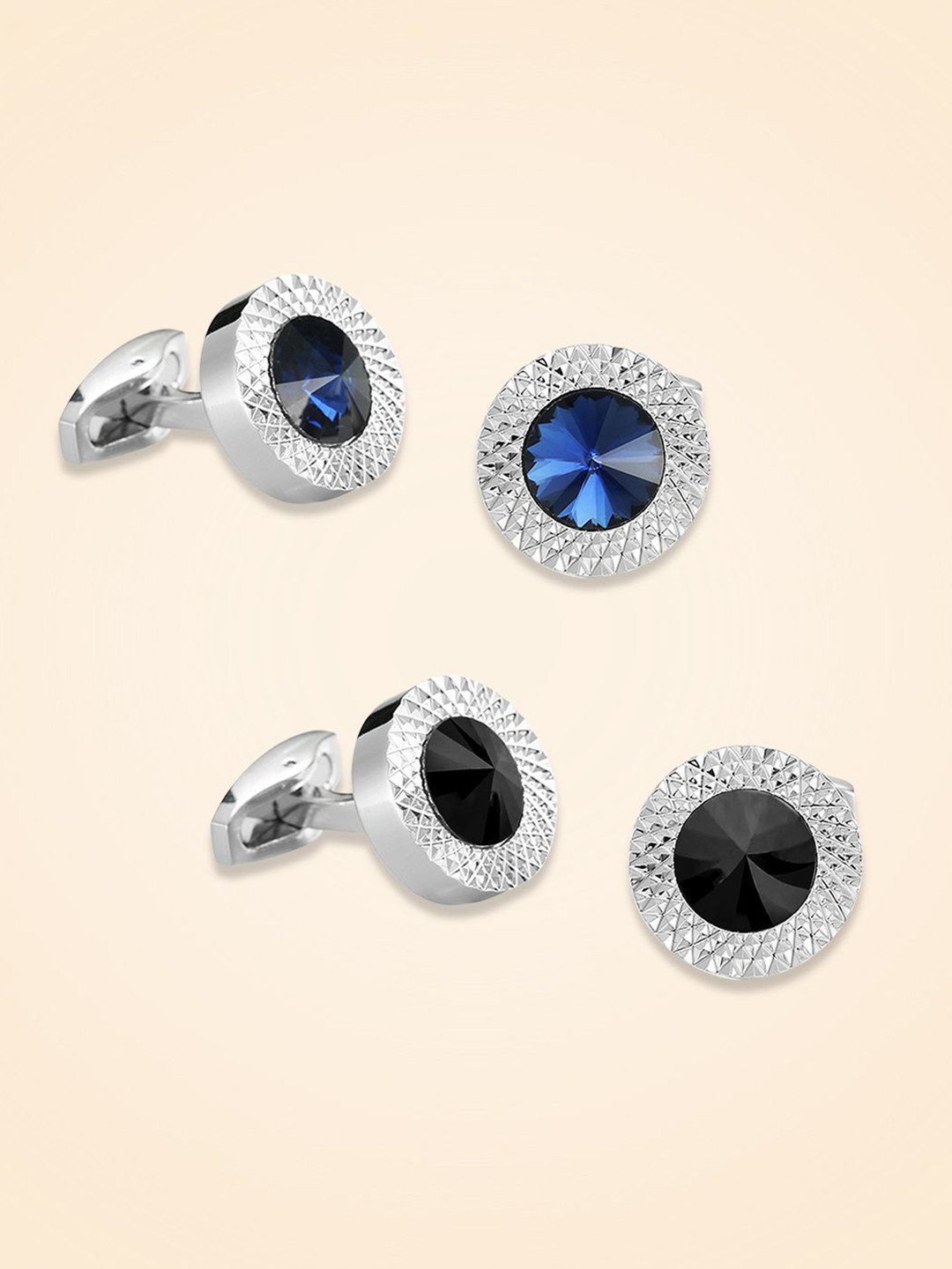 Peora Geometric Cufflink