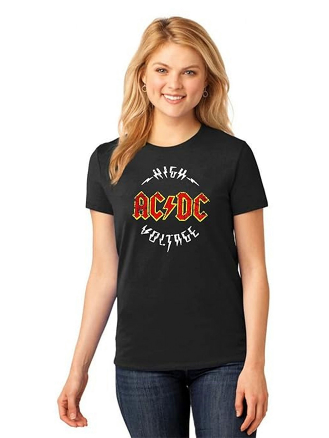 KadakMerch Women Typography Printed Round Neck Cotton T-shirt