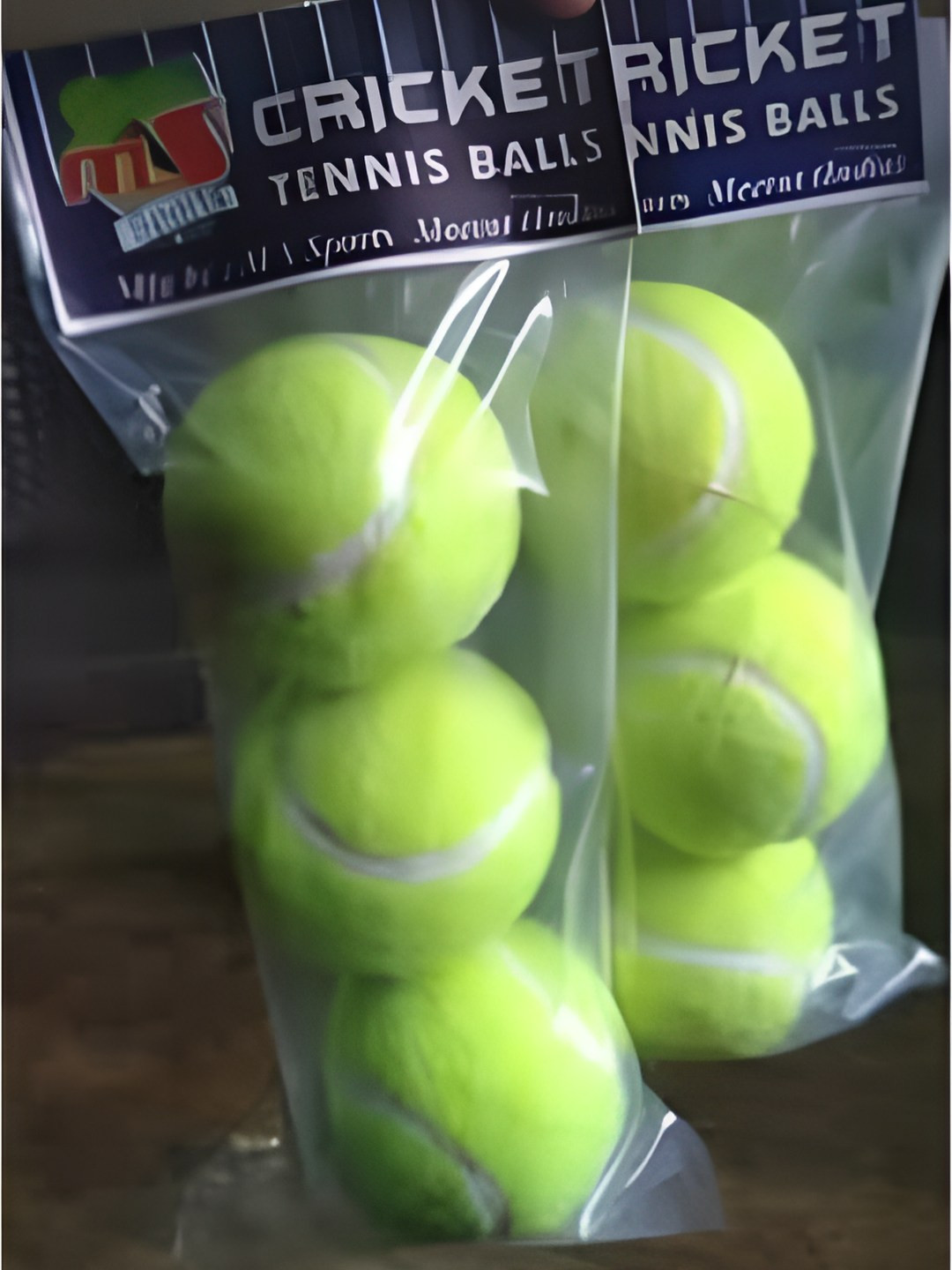 HackerX 6Pcs Fuzzy Sports Tennis Ball