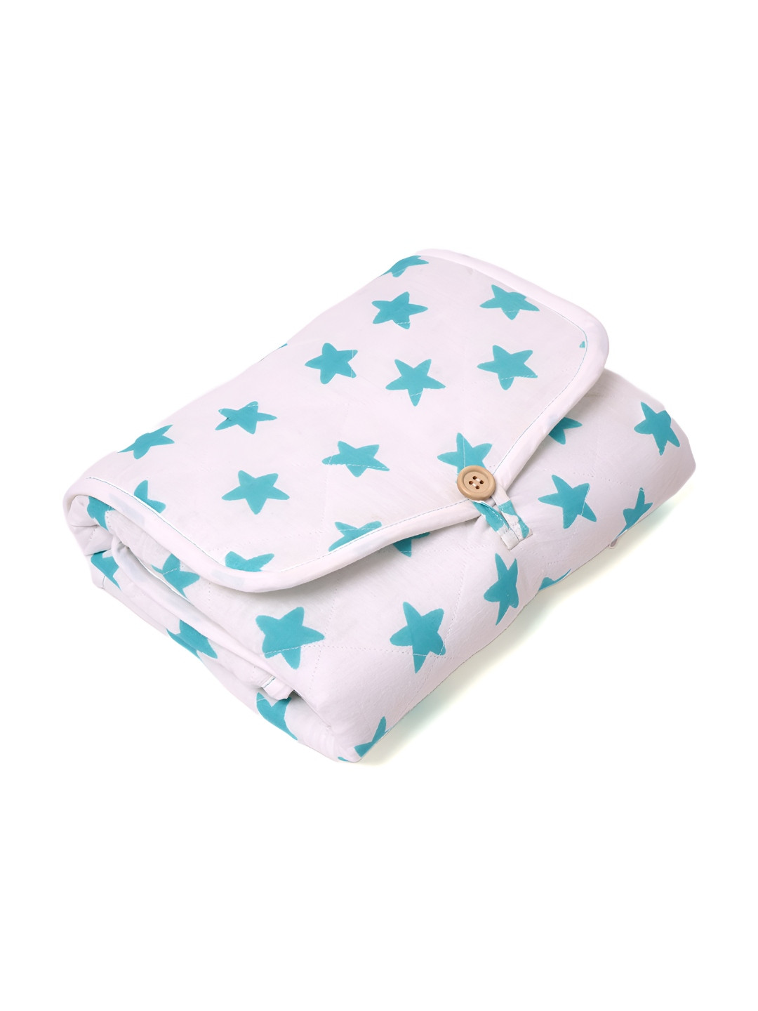TIDY SLEEP Kids Pink & Blue Water Resistant Foldable On The Go Mat