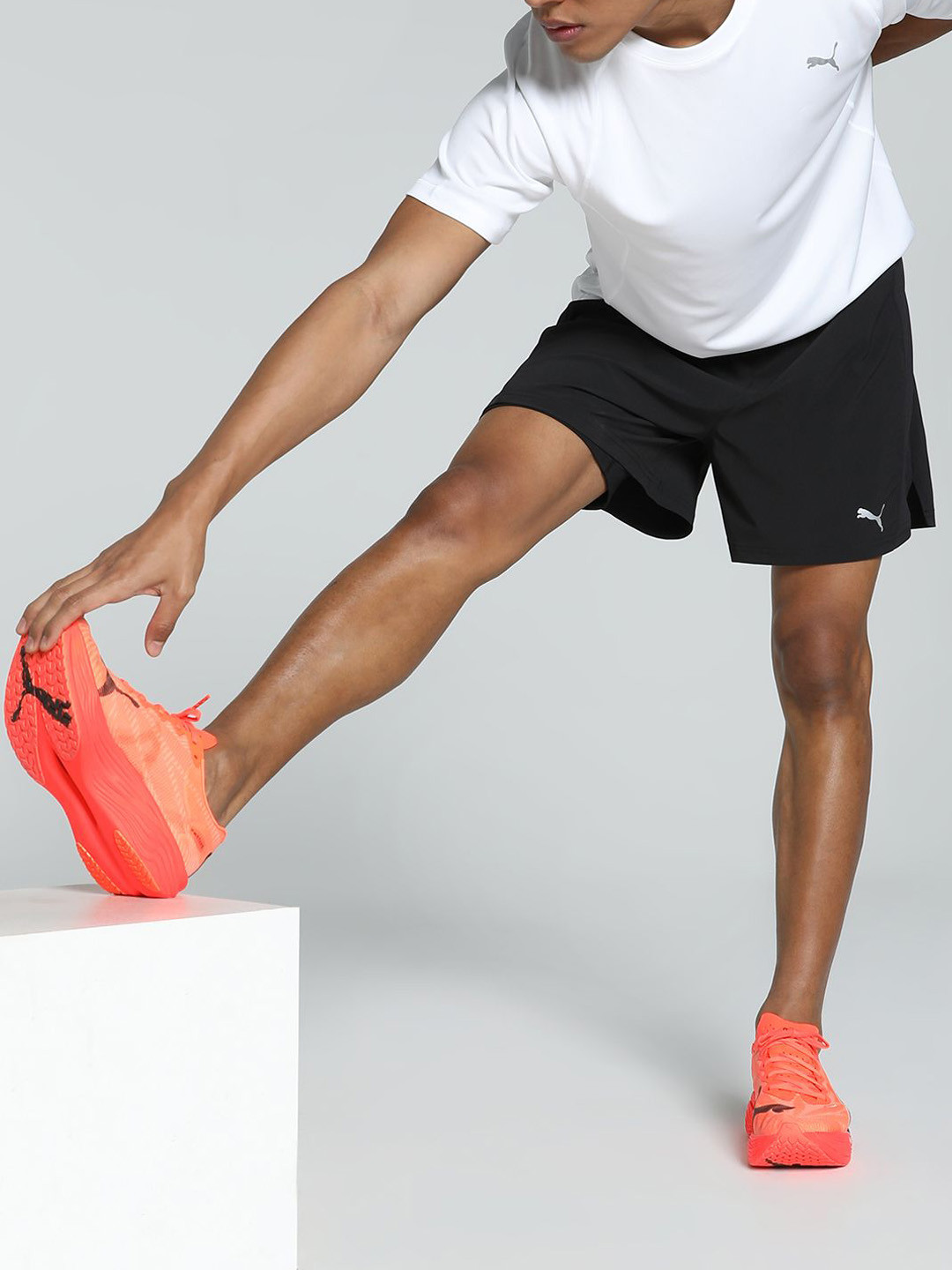 Puma Velocity 2-In-1 Men Brand Logo Printed Running Shorts