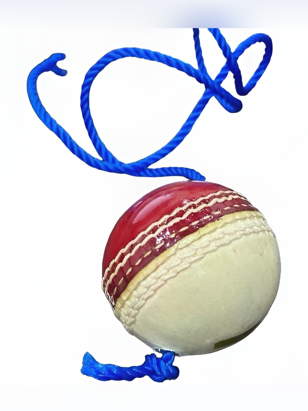 HackerX Leather Hanging Cricket Ball With Rope