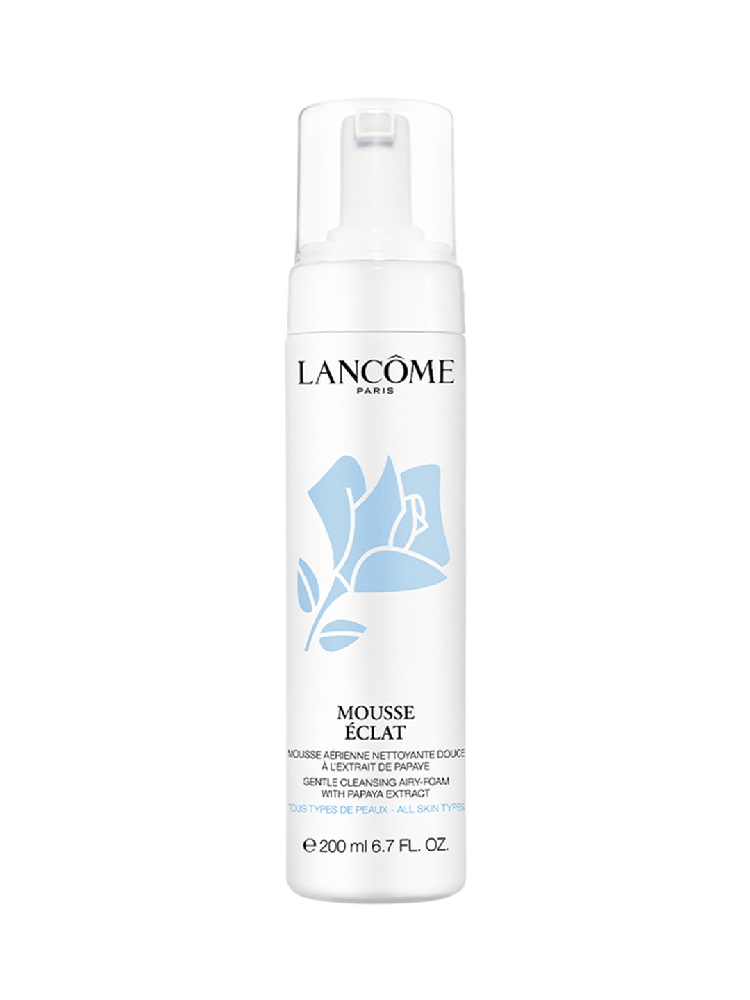 Lancome Women Mousse Eclat Foaming Facial Cleanser with Papaya Extract - 200 ml