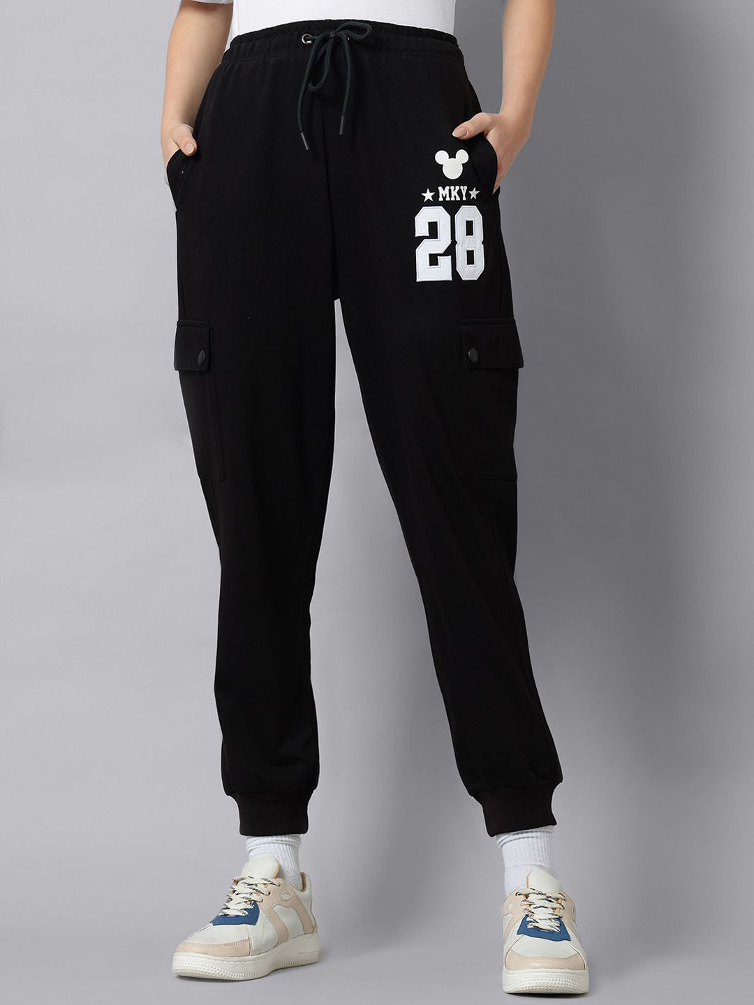 Free Authority Women Mickey & Friends Regular Fit Joggers