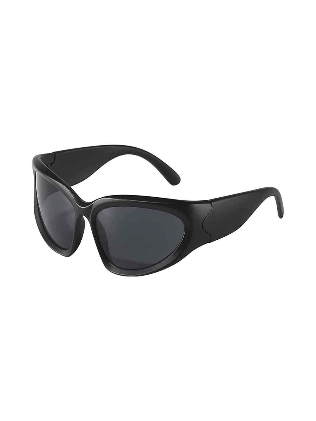 4Flaunt Unisex Sports Sunglasses with UV Protected Lens- 4F-FTRSTC01-BLKGRY