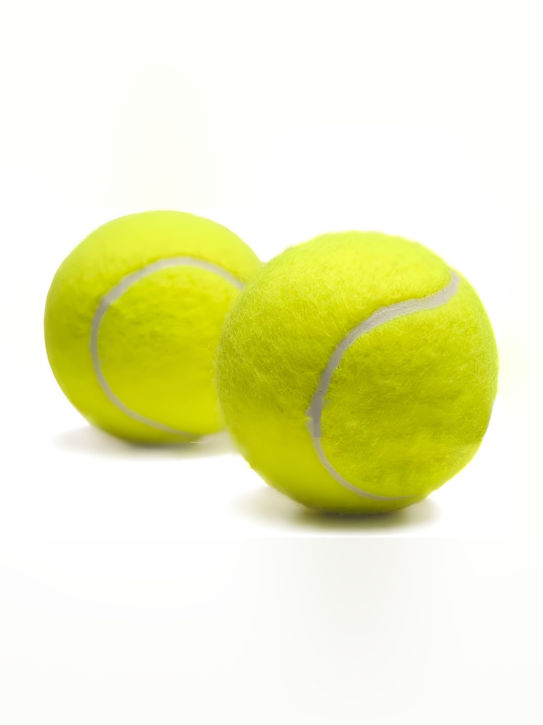 HackerX 2-Pcs Smooth Trainy Sports Tennis Balls