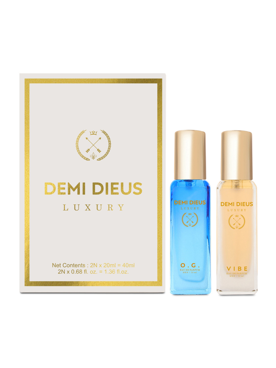 DEMI DIEUS Set Of 2 Vibe & O.G Eau De Parfum - 20 ml Each