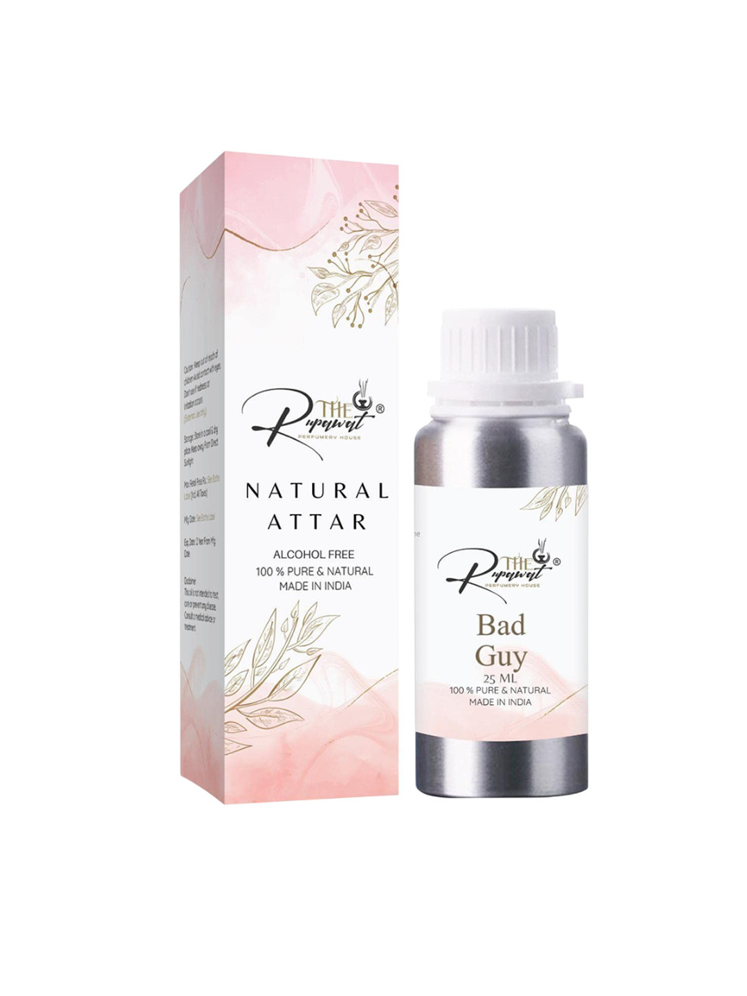 THE RUPAWAT Perfumery House Bad Guy Natural & Alcohol Free Attar - 25 ml
