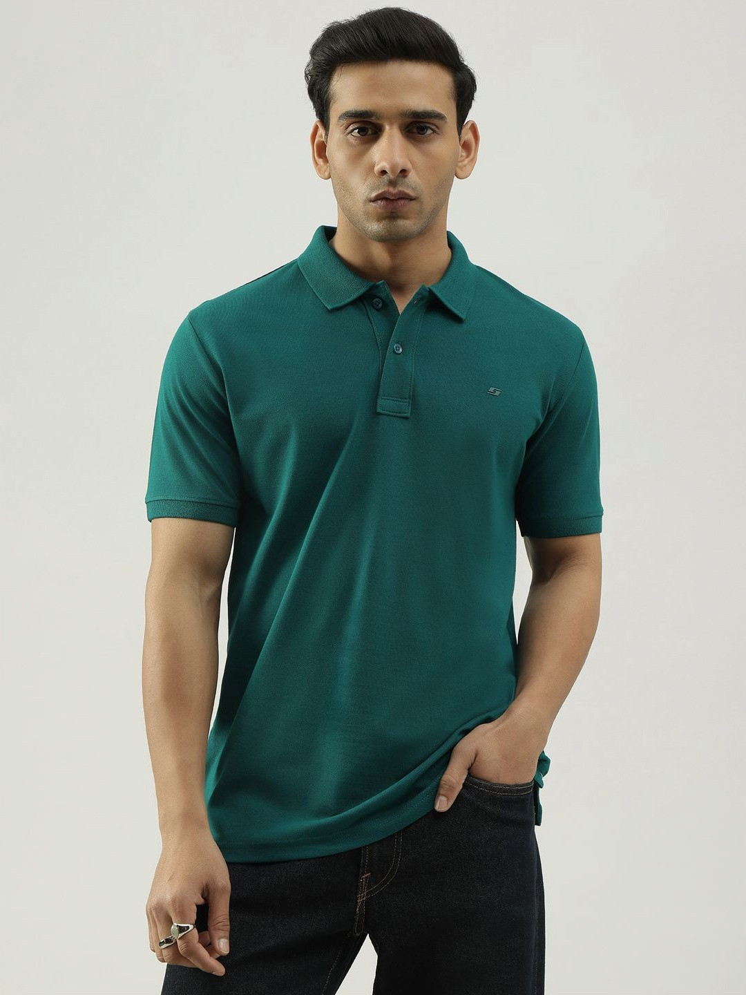 Code 61 Men Brand Logo Cool Max T-shirt