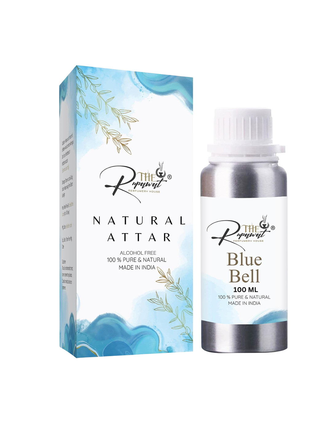 THE RUPAWAT Perfumery House Blue Bell Natural & Alcohol Free Attar - 100 ml