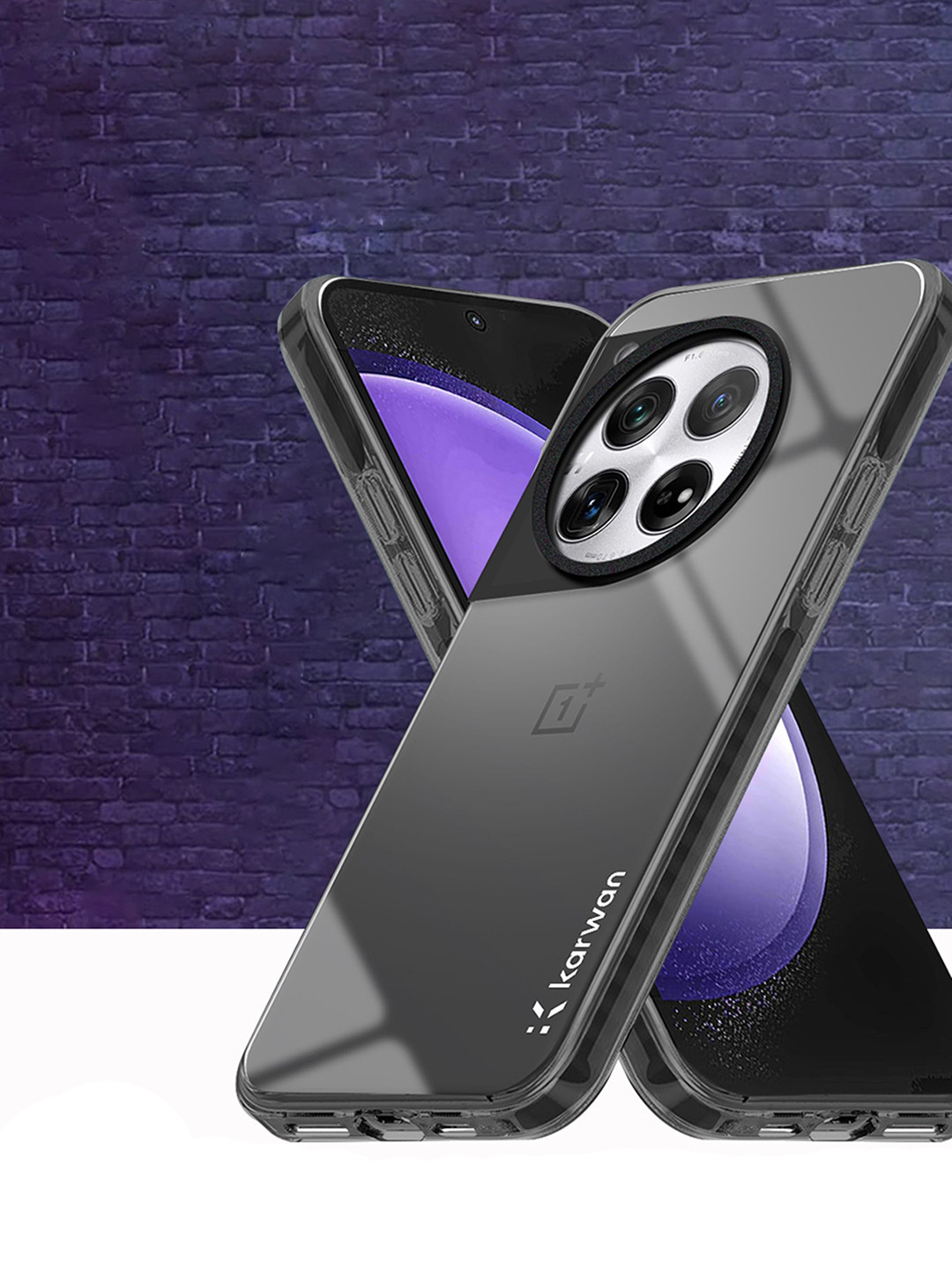 Karwan Oneplus-12R Solid Back Case