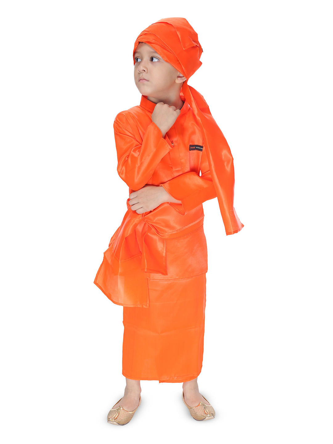 Smuktar garments Boys Swami Vivekananda Costume Kurta With Veshti