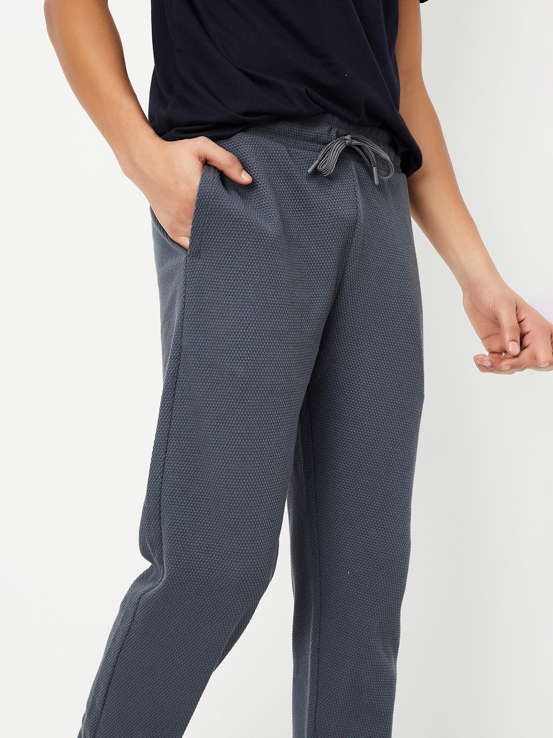 max Men Knit Track Pants